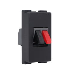 Πρίζα Ηχείου Ανθρακί Lecce 27021